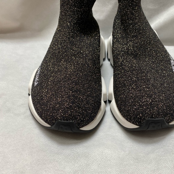 NIB Balenciaga SPEED TRAINERS Black/gold, 34 - Picture 5 of 16